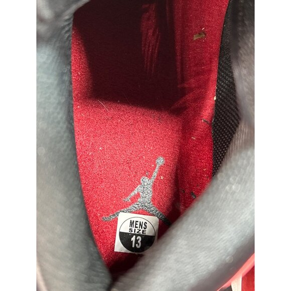 Nike Air Jordan 1 Mid Reverse Banned Gym Red/Black/White 554724-610 Mens Size 13 - Picture 5 of 9